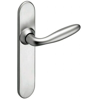 Ensemble Poignée de Porte VELOURS CHROME VACHETTE - Levier, Carré 7mm - Pour portes 40mm - Publicité Ensemble Poignée de Porte VELOURS CHROME VACHETTE - Levier, Carré 7mm - Pour portes 40mm - Publicité
