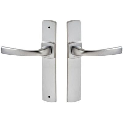 Conjunto de puerta Bezault Sas 195mm Cromo Terciopelo - Aluminio Conjunto de puerta Bezault Sas 195mm Cromo Terciopelo - Aluminio
