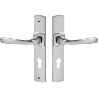 Bezault 4075/6391 Deurslot Set - Fluweelzachte Chromafwerking Bezault 4075/6391 Deurslot Set - Fluweelzachte Chromafwerking