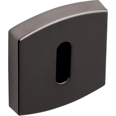 Vachette 6425 Rosaces en Zinc pour Béquilles - Diamant Noir Vachette 6425 Rosaces en Zinc pour Béquilles - Diamant Noir
