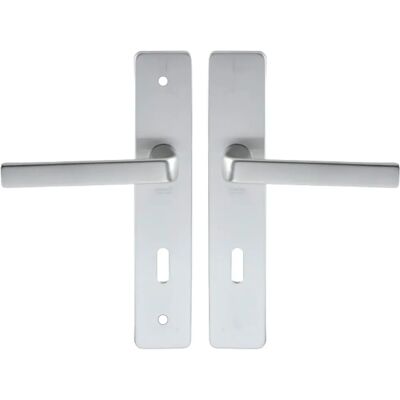 Vachette Kaza Türgriffset - Silber - 220x42 mm - 195 mm Abstand Vachette Kaza Türgriffset - Silber - 220x42 mm - 195 mm Abstand