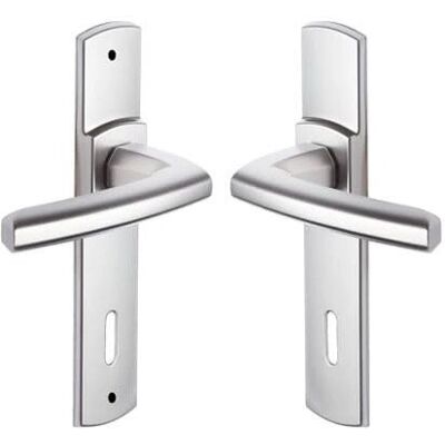 Ensemble de Poignées de Porte VACHETTE - 165mm Interaxe Velours Chromé - Publicité Ensemble de Poignées de Porte VACHETTE - 165mm Interaxe Velours Chromé - Publicité