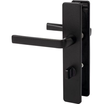 VACHETTE Poignées sur plaques condamnation - aluminium basalt - Kaza - Design moderne VACHETTE Poignées sur plaques condamnation - aluminium basalt - Kaza - Design moderne
