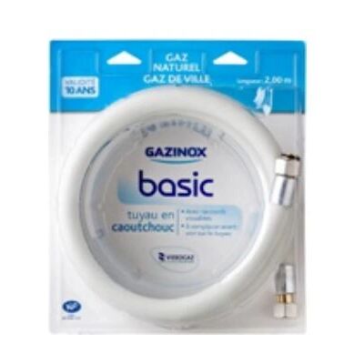 Flexible de gaz Gazinox 150cm - Accessoire gaz naturel - Publicité Flexible de gaz Gazinox 150cm - Accessoire gaz naturel - Publicité