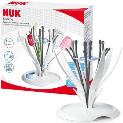 Escurridor Multi-Dry NUK - 6 Botellas y Accesorios Escurridor Multi-Dry NUK - 6 Botellas y Accesorios