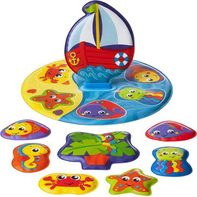 Tigex Puzzle Île Flottante pour Bain - Publicité Tigex Puzzle Île Flottante pour Bain - Publicité