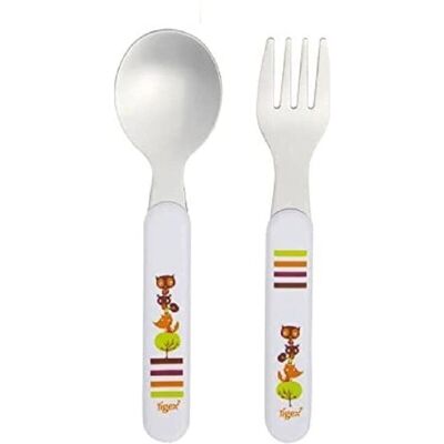 Ensemble d'alimentation pour tout-petit Tigex 80890906 - Acier inoxydable, Vert, Blanc - Publicité Ensemble d'alimentation pour tout-petit Tigex 80890906 - Acier inoxydable, Vert, Blanc - Publicité