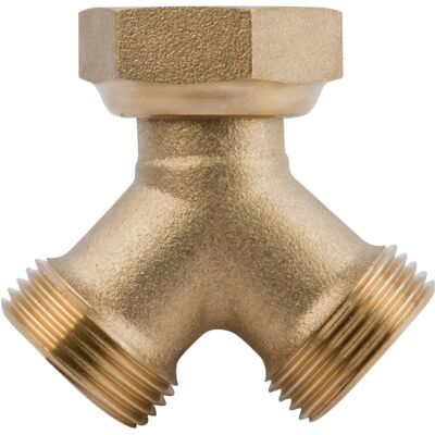 Naso a Y filettato 20 x 27 - Componente per rubinetto Naso a Y filettato 20 x 27 - Componente per rubinetto