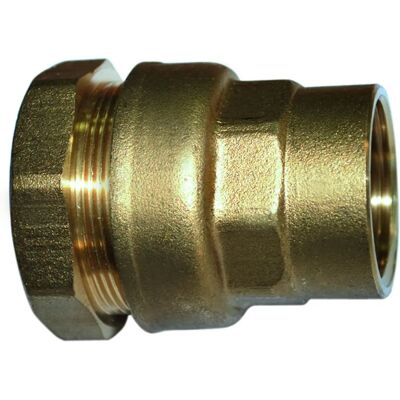 Raccordo Dritto in Ottone Boutte - 20x27mm Femmina - Tipo di Tubo Raccordo Dritto in Ottone Boutte - 20x27mm Femmina - Tipo di Tubo