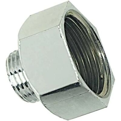 Boutte - Mamelons réduits f20x27-m15x21 - Chrome - Fitting Boutte - Mamelons réduits f20x27-m15x21 - Chrome - Fitting
