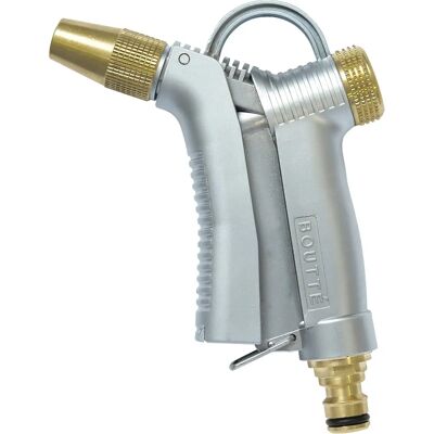 Boutté Metall-Gartensprühpistole - Flussregler, Schnellkupplung, Ein/Aus-Trigger Boutté Metall-Gartensprühpistole - Flussregler, Schnellkupplung, Ein/Aus-Trigger