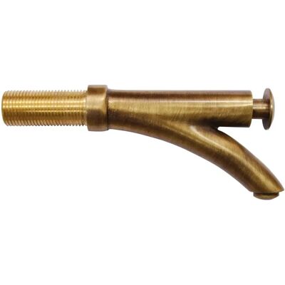 Boutté Messing-Wandhahn - 15x21mm - 5cm Gewinde - Robust Boutté Messing-Wandhahn - 15x21mm - 5cm Gewinde - Robust