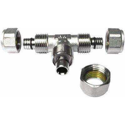 BOUTTÉ - Tee-20-16-16 - 20-16-16 mm - Tee fitting BOUTTÉ - Tee-20-16-16 - 20-16-16 mm - Tee fitting