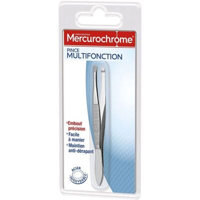 Mercurochrome - Pince Multifunction - Pointe de précision - Pince à épiler - Publicité Mercurochrome - Pince Multifunction - Pointe de précision - Pince à épiler - Publicité