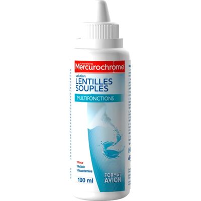 Mercurochrome - Solution pour lentilles de contact 100ml - Publicité Mercurochrome - Solution pour lentilles de contact 100ml - Publicité