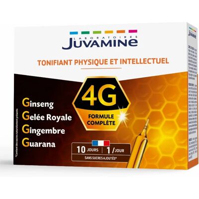 Juvamine Ginseng Gelée Royale Guarana Ingwer 10 Ampullen - Nahrungsergänzung Juvamine Ginseng Gelée Royale Guarana Ingwer 10 Ampullen - Nahrungsergänzung