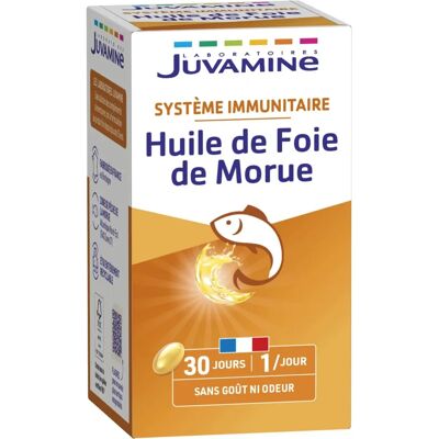 Juvamine Lebertran Kapseln - Immununterstützung Juvamine Lebertran Kapseln - Immununterstützung