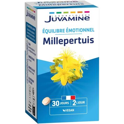 Millepertuis JUVAMINE - Complément pour l'équilibre émotionnel - Publicité Millepertuis JUVAMINE - Complément pour l'équilibre émotionnel - Publicité