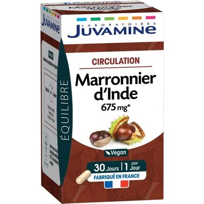Juvamine Marronnier d'Inde Circulation - Compléments - Publicité Juvamine Marronnier d'Inde Circulation - Compléments - Publicité