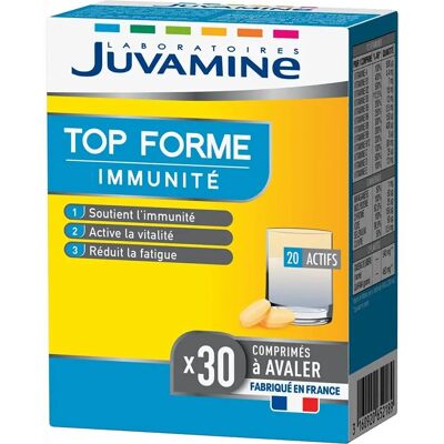 Juvamine Top Forme Immunité - Complément Alimentaire - Publicité Juvamine Top Forme Immunité - Complément Alimentaire - Publicité