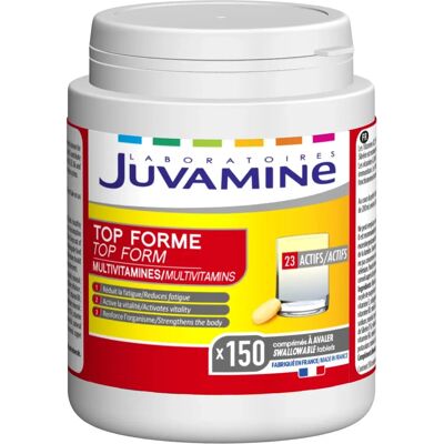Juvamine Multivitamin - 180 Comprimés - Soutient le système immunitaire - Publicité Juvamine Multivitamin - 180 Comprimés - Soutient le système immunitaire - Publicité