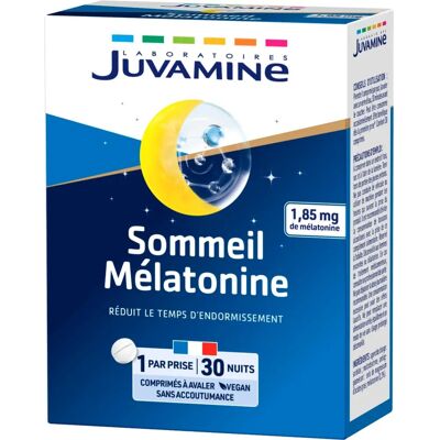 Juvamine Melatonin Schlafunterstützung - 30 Tabletten Juvamine Melatonin Schlafunterstützung - 30 Tabletten