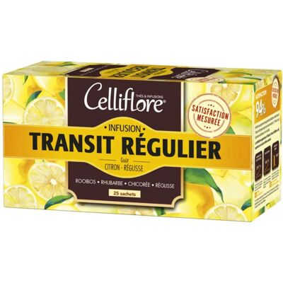 LaSante Celliflore Infusion Transit Régulier - 25 sachets Thé aux plantes - Publicité LaSante Celliflore Infusion Transit Régulier - 25 sachets Thé aux plantes - Publicité