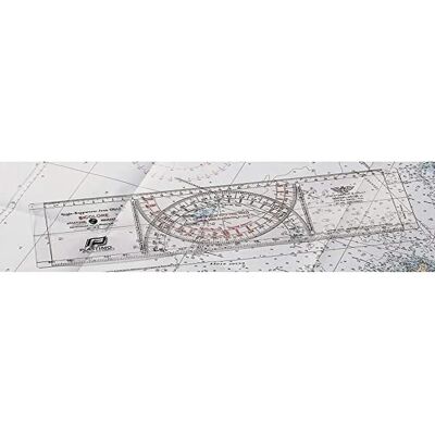 Plastimo Bicolour Cras Traceur de Navigation - Navigation Plotter - Publicité Plastimo Bicolour Cras Traceur de Navigation - Navigation Plotter - Publicité