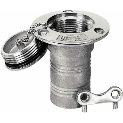 Plastimo - Water Deck Filler - Ø38 mm - Deck Filler Plate Plastimo - Water Deck Filler - Ø38 mm - Deck Filler Plate