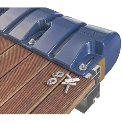 Plastimo Pontoon Fender Blue 90x30cm - Fender Plastimo Pontoon Fender Blue 90x30cm - Fender