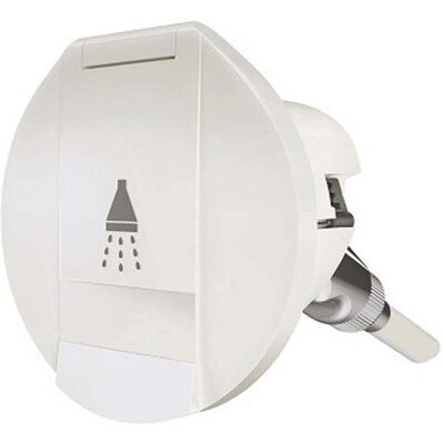 Plastimo Round Water Outlet - Water Outlet, White, Model Ez Water Plastimo Round Water Outlet - Water Outlet, White, Model Ez Water