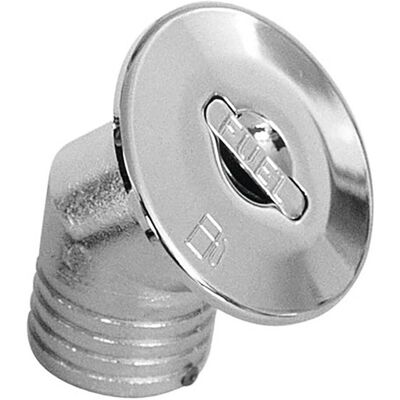 Plastimo - 50 mm inner diameter - 45° fuel filler neck Plastimo - 50 mm inner diameter - 45° fuel filler neck