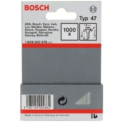 Chiodi Bosch Modello 47 - 16-30mm - 1000 pz Chiodi Bosch Modello 47 - 16-30mm - 1000 pz