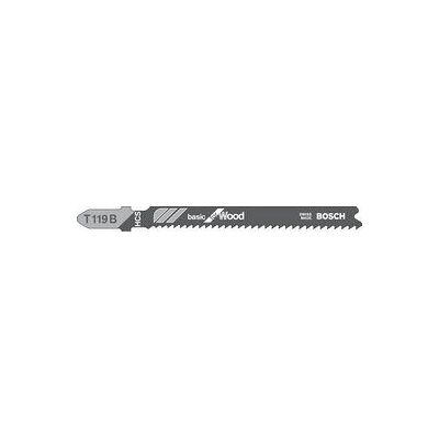 Bosch T119B Lames de scie sauteuse pour bois, lot de 5 - Lames de scie sauteuse - Publicité Bosch T119B Lames de scie sauteuse pour bois, lot de 5 - Lames de scie sauteuse - Publicité