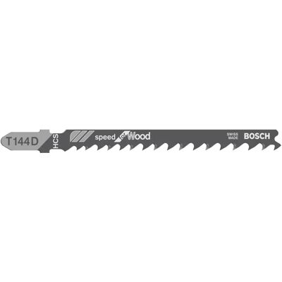 Bosch Speed for Wood T 144 D Decoupeerzaagblad - Softwood, 100mm Bosch Speed for Wood T 144 D Decoupeerzaagblad - Softwood, 100mm