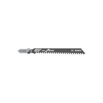 Bosch T 111 C Stichsägeblatt - Hochkohlenstoffstahl - 3 Stück Bosch T 111 C Stichsägeblatt - Hochkohlenstoffstahl - 3 Stück