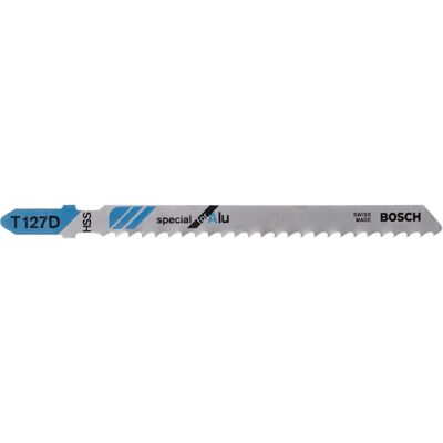 Bosch T127D High-Speed Steel Jigsaw Blades - 5 Pack Bosch T127D High-Speed Steel Jigsaw Blades - 5 Pack