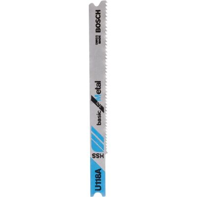 Bosch U 118 A Stichsägeblatt - Fein Schnitte - 80mm Bosch U 118 A Stichsägeblatt - Fein Schnitte - 80mm
