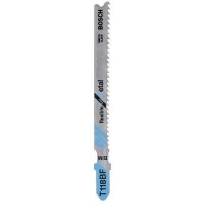 Bosch T 118 BF - Lame per seghetto flessibile in metallo - 92mm Bosch T 118 BF - Lame per seghetto flessibile in metallo - 92mm
