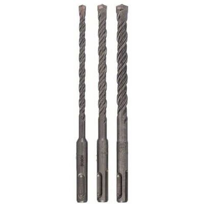 Set de 3 brocas para martillos SDS-Plus-5 - Concreto, mampostería, 3 piezas Set de 3 brocas para martillos SDS-Plus-5 - Concreto, mampostería, 3 piezas