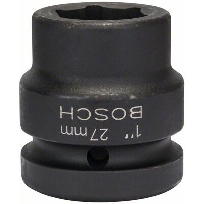 Bosch 1608557046 Impact-Nuss - 27mm, 57mm, Sechskant 27mm - Steckschlüssel Bosch 1608557046 Impact-Nuss - 27mm, 57mm, Sechskant 27mm - Steckschlüssel