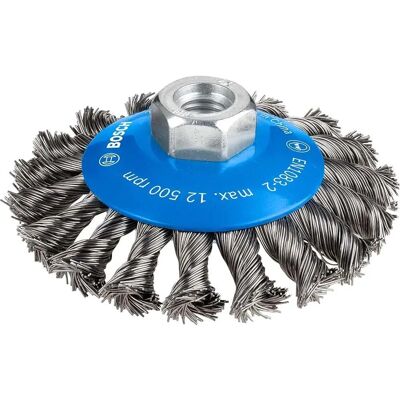Bosch Heavy Metal Konisk Borste - 100mm - M14 - Slipverktyg Bosch Heavy Metal Konisk Borste - 100mm - M14 - Slipverktyg