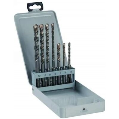 Bosch Zubehör Hammerbohrer-Set - 7-teilig - 5-12mm Bosch Zubehör Hammerbohrer-Set - 7-teilig - 5-12mm