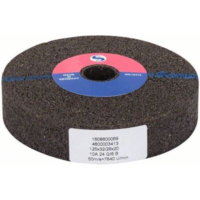 Disco di levigatura metallica Bosch 1608600069 - 125mm, granulometria 24 - Uso intensivo Disco di levigatura metallica Bosch 1608600069 - 125mm, granulometria 24 - Uso intensivo