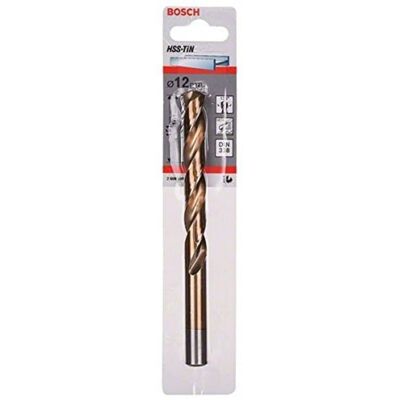 Bosch Modelo 2608596771 - Broca espiral para metal 12mm - Herramientas de perforación Bosch Modelo 2608596771 - Broca espiral para metal 12mm - Herramientas de perforación