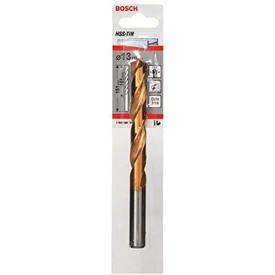 Accessori Bosch 2608596781 Trapanino a spirale HSS per metallo - Acciaio, ghisa, rame, bronzo - 151mm Accessori Bosch 2608596781 Trapanino a spirale HSS per metallo - Acciaio, ghisa, rame, bronzo - 151mm