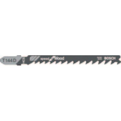 Lame per seghetto Bosch T 144 D - 100 pezzi per legno tenero Lame per seghetto Bosch T 144 D - 100 pezzi per legno tenero