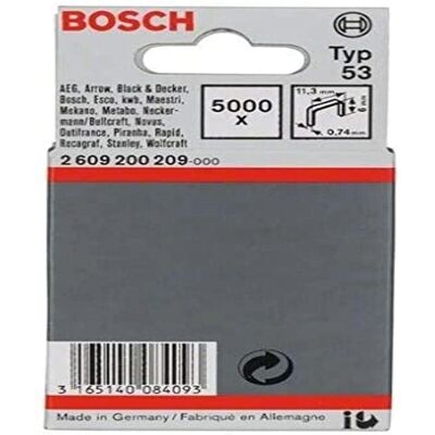 Bosch Professional Nadeln 53 - Feindraht, 5000 Stück Bosch Professional Nadeln 53 - Feindraht, 5000 Stück
