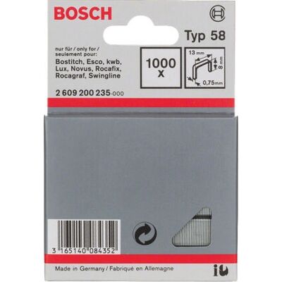 Bosch Model 2609200235 Nieten - 1000 stuks Bosch Model 2609200235 Nieten - 1000 stuks