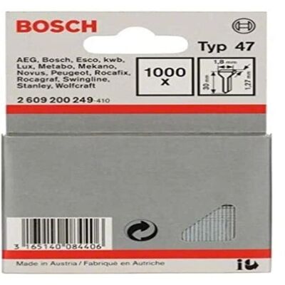 Bosch Model 47 Spijkers - 16-30mm Geverfd Staal - Verpakking 1000 Bosch Model 47 Spijkers - 16-30mm Geverfd Staal - Verpakking 1000